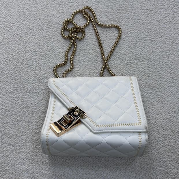 F 빈티지 퀄팅 여성 미니백 0409E