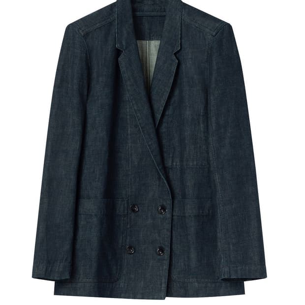 [42] 르메르 더블 브레스티드 자켓 데님