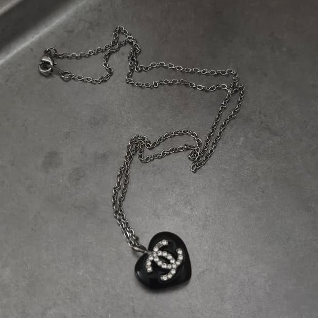 56 샤넬 빈티지 정품 목걸이 업사이클링 써지컬체인