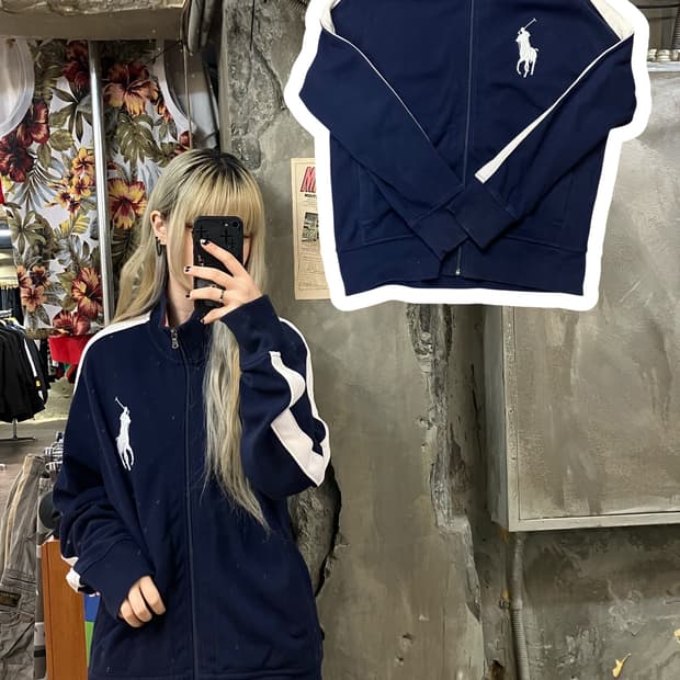 폴로 랄프로렌 져지 네이비  XL  #csz1136