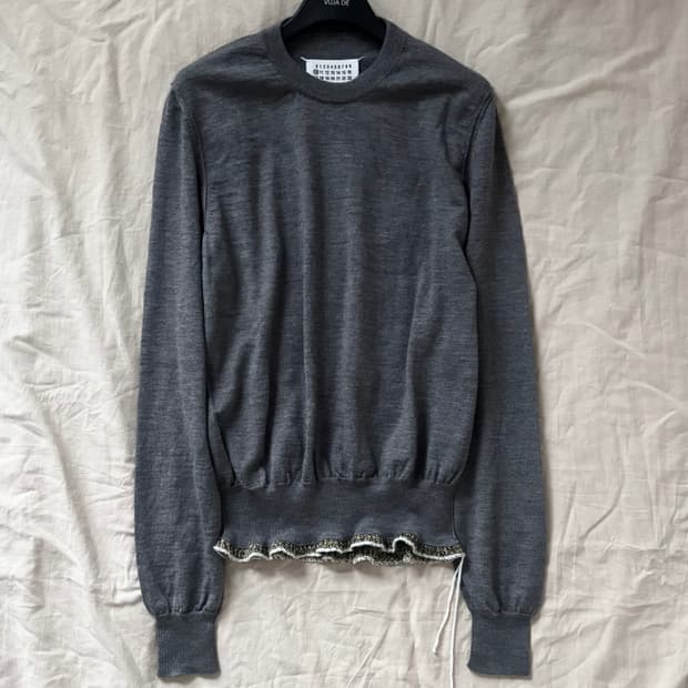 마르지엘라 레이어드 울 니트