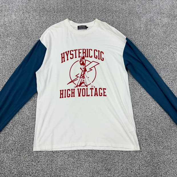 히스테릭글래머 high voltage 롱슬리브