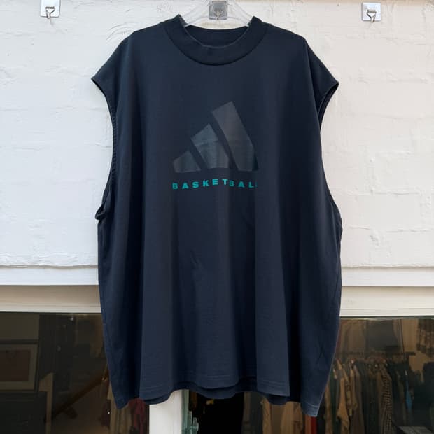 Adidas 아디다스 베스킷볼 슬리브리스 티셔츠 3XL