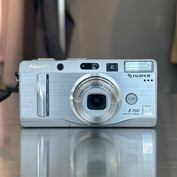 배터리2개/xd512mb)후지필름 파인픽스 F700 빈티지디카