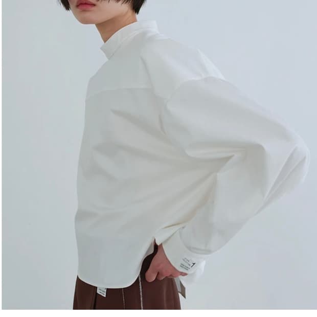 래코드 백워드 오버사이즈 셔츠