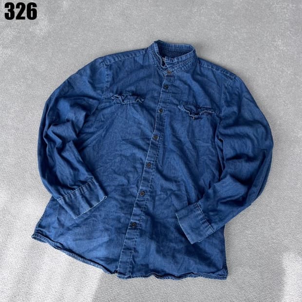 캘빈클라인 데님 셔츠 