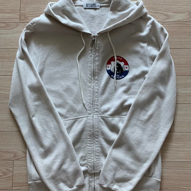 히스테릭 글래머 성조기 후드집업