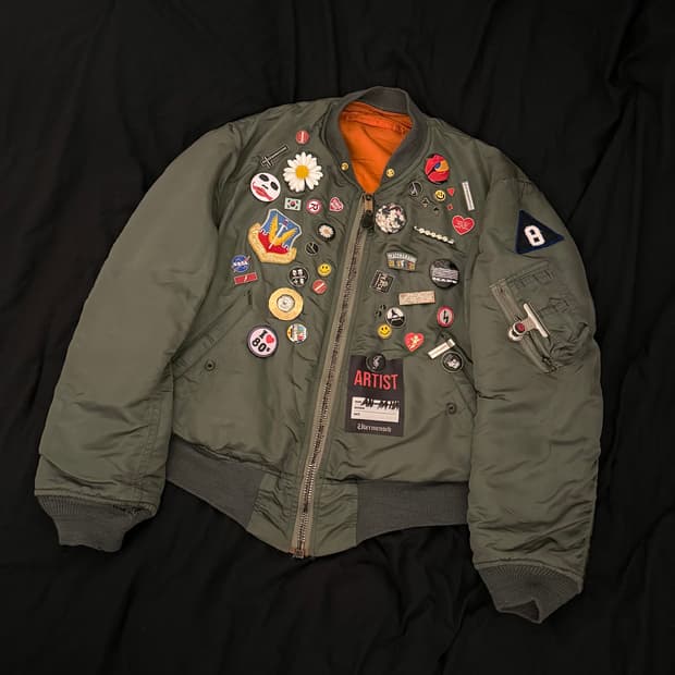 70s 알파인더스트리 커스텀 ma1