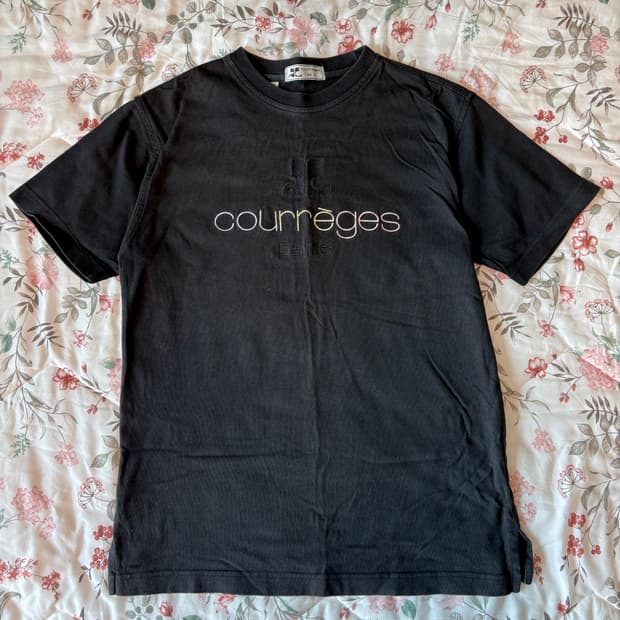 꾸레쥬 반팔 티셔츠