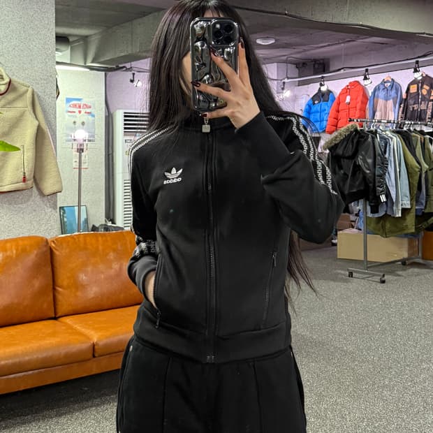 아디다스 오리지널스 후드 트랙 자켓 B4356