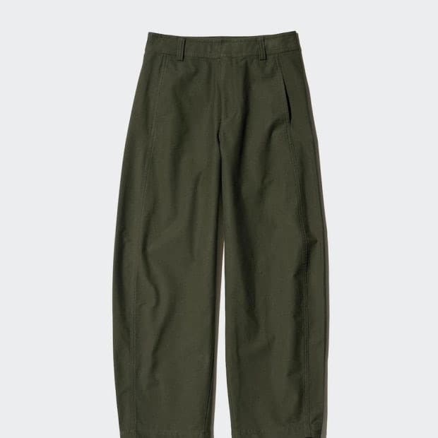 유니클로 저지배럴레그팬츠 