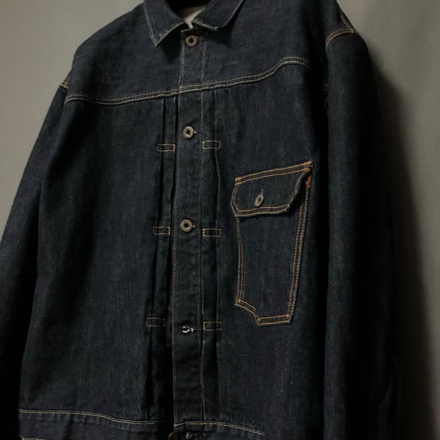 캐피탈 14oz 1st 데님자켓