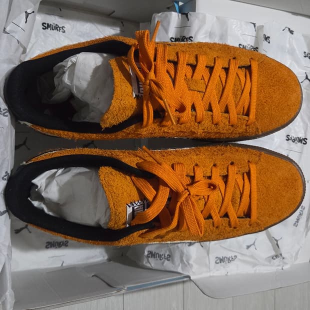 퓨마×스머프 스니커즈