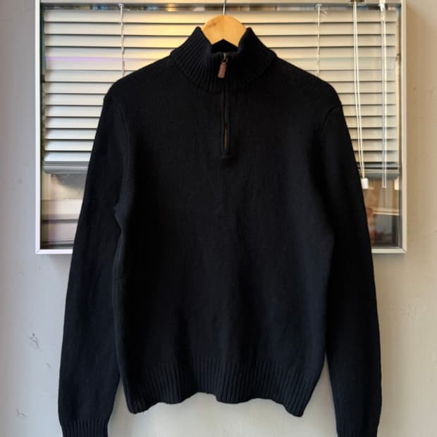 Polo Ralph Lauren angora half-zip knit
