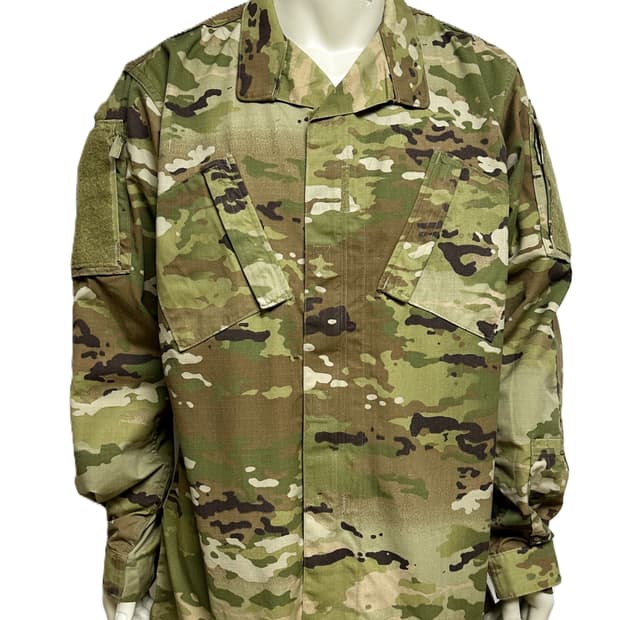 미군 OCP 멀티캠 전투복 상의 (L/XL) (XL)