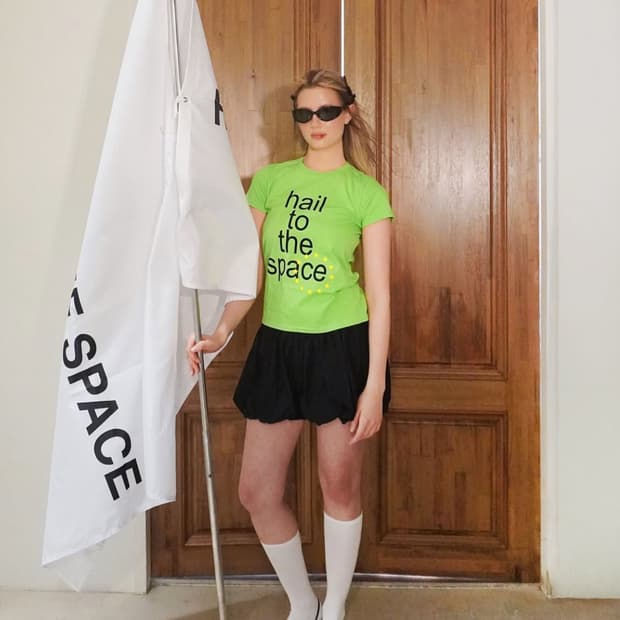 Borheart Hail To The Space Slim Tee