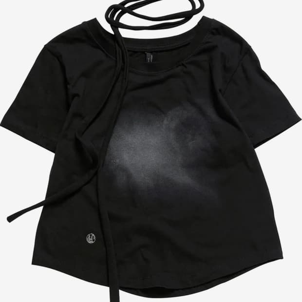 플레어업 Vanish Tie Scarf T-Shirt