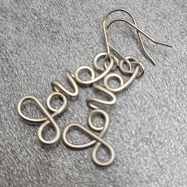 love earrings