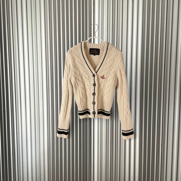vivienne westwood wool cardigan
