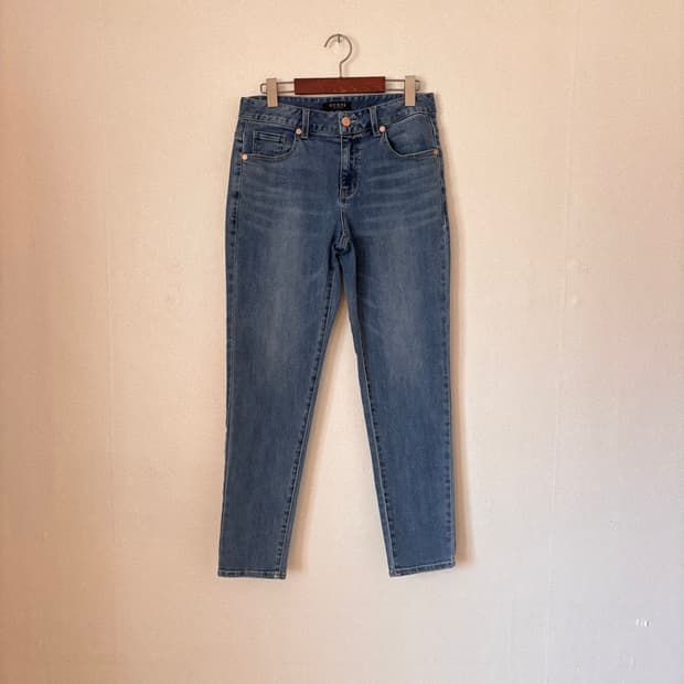 게스 데님 청바지 29 스판 슬림 테이퍼드 편안한 실루엣