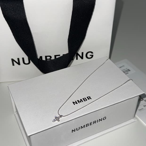 [넘버링] 스몰 크로스 네크리스