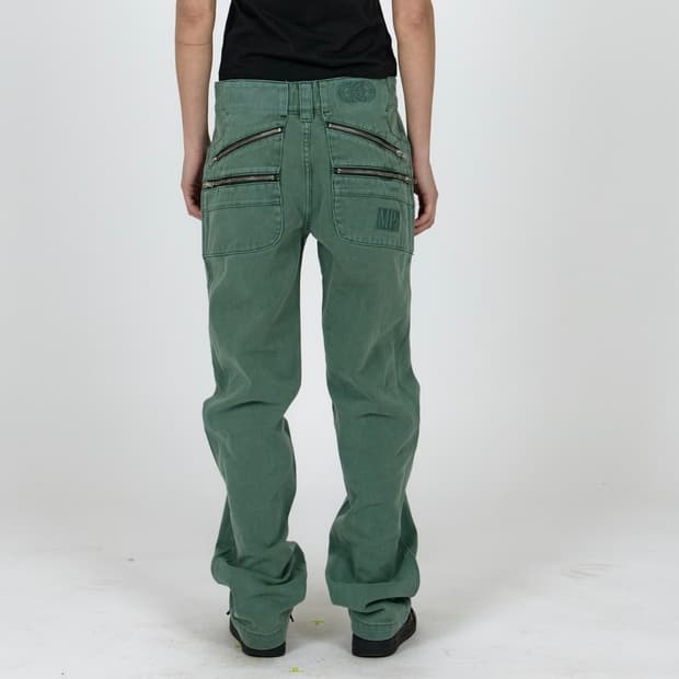 Mpa SPLIT POCKET PANTS (EMERALD) | 후루츠패밀리