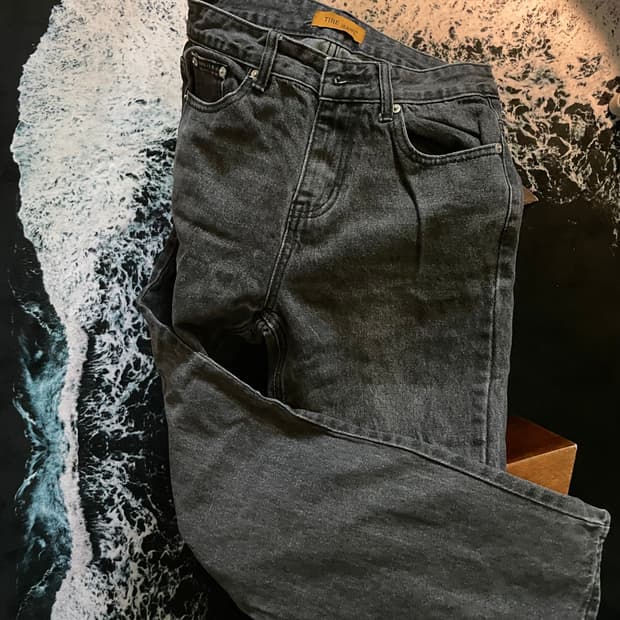 Vintage Black denim jeans