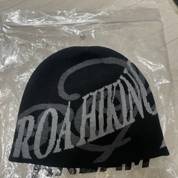 ROA 디파트먼트 비니 블랙 OS 팝니다