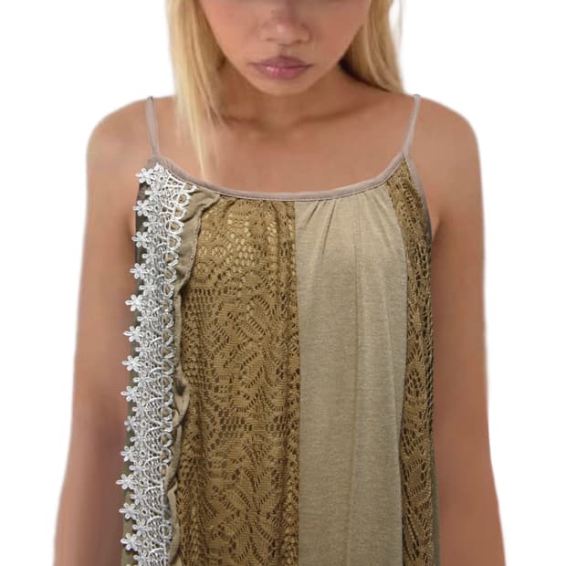 Mori Girl Mixed Lace dress