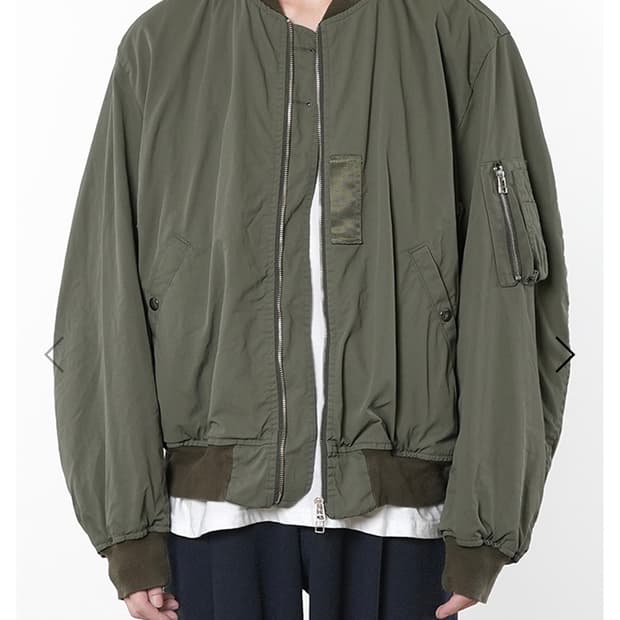 이얼즈어고 MA-1 리버시블 봄버 자켓 (m)