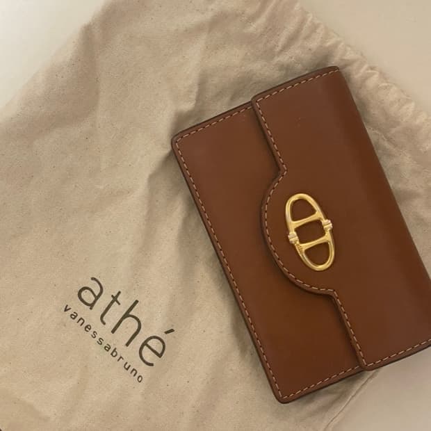 아떼 바네사브루노 카드지갑 브라운