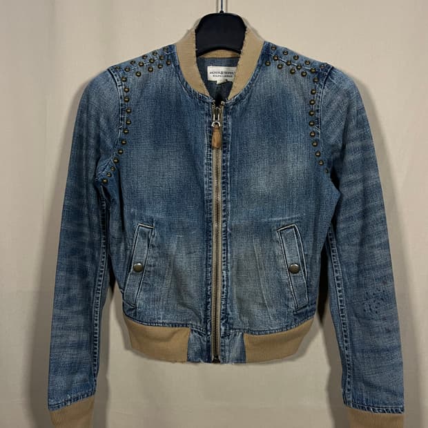 데님앤서플라이 랄프로렌 레트로 웨스턴 데님 자켓 처분 