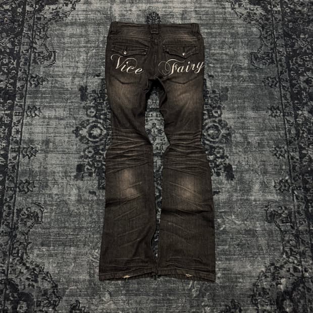 Vice fairy 00s vkei shadow washing flare