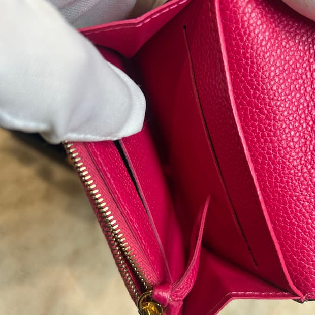 [정품/중고] 루이비통 로잘리 동전지갑