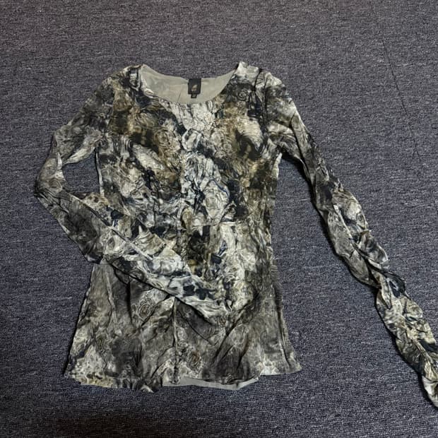 키스카르마 빈티지 펑크 락시크 롱슬리브