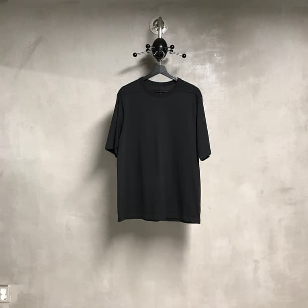 릭오웬스 25SS 반팔 티셔츠 블랙 L