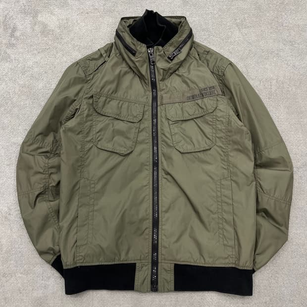 M 버커루 하이넥 봄버 항공 점퍼