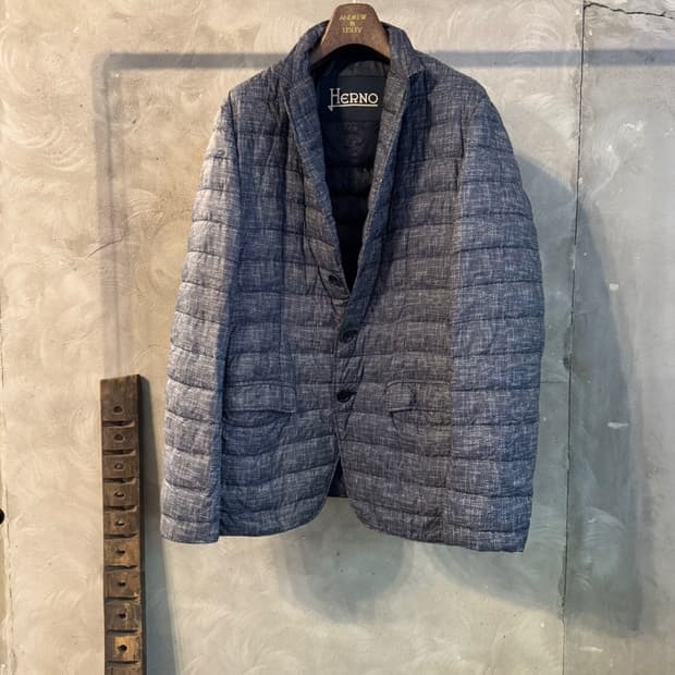 에르노 구스다운 테일러드 패딩 자켓 105