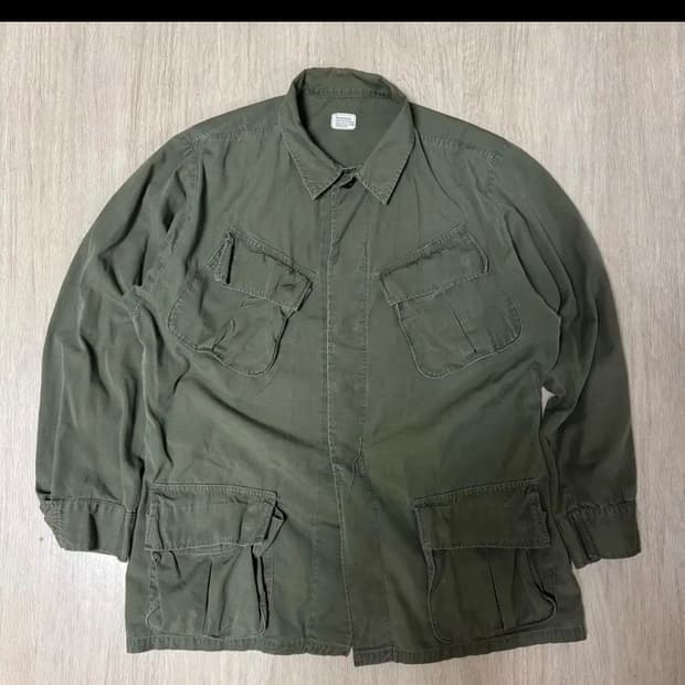 60s OG 베트남 정글 퍼티그 자켓 (M/R)