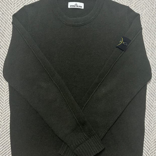 스톤아일랜드 울 헤비 니트
