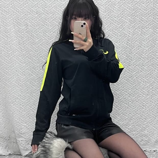 나이키 드라이핏 스트릿 힙합 네온 져지 집업 95 C09988