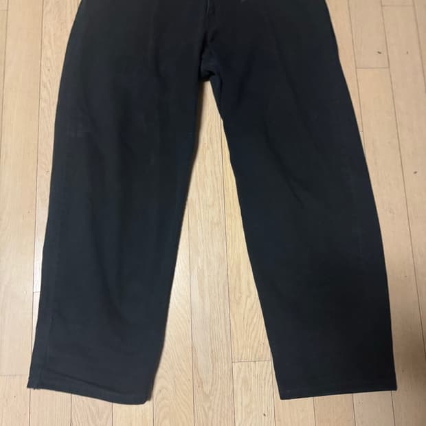 리바이스 실버탭 배기 블랙진