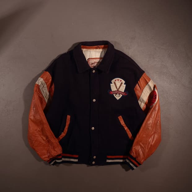 90s 루이스빌 슬러거 바시티자켓