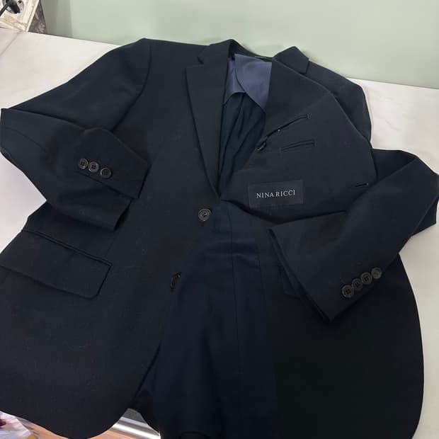 M 95 니나리치 다크네이비 모 싱글 블레이져