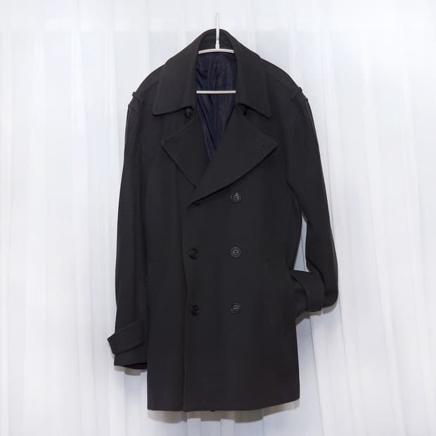 송지오 이탈리안 패브릭 울캐시미어 와이드카라 더블 코트 (100-105)