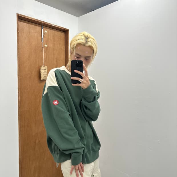 CAV EMPT Panel Shoulder Crewneck