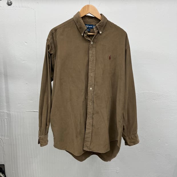 2XL) POLO RALPH LAJUREN CORDUROY SHIRT
