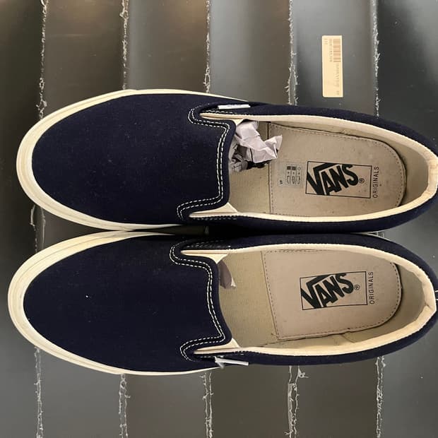 반스볼트 슬립온 네이비