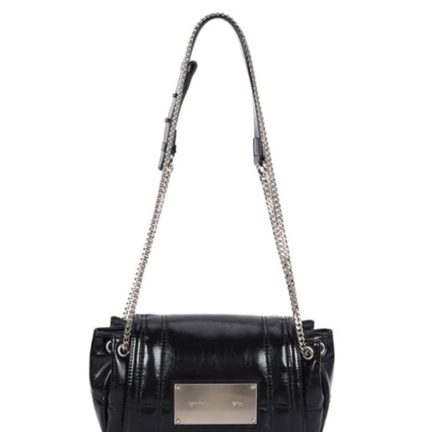 (새상품)마뗑킴 글로시 퀼팅 스몰 체인백