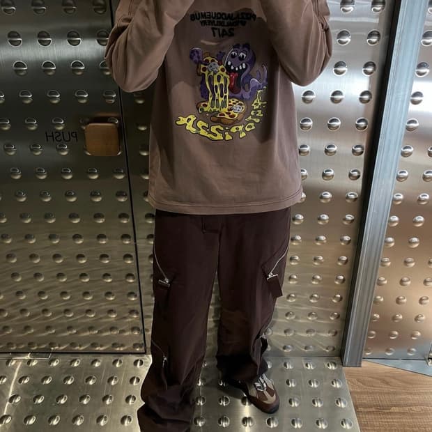 자크뮈스 / 브라운 몬스터 티셔츠 / L